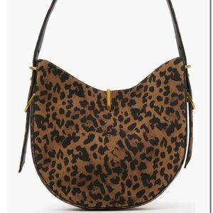 Dolce Vita Bree Shoulder Leopard Print Bag